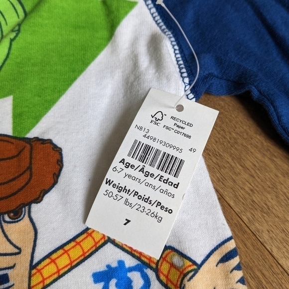 DISNEY store Toy Story PJ top NEW 🧸🤠 - Picture 2 of 4